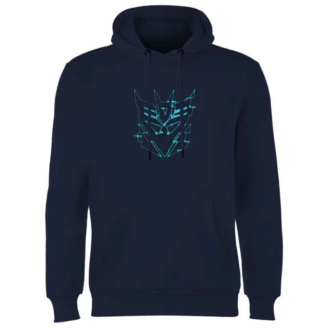 Transformers Decepticon Glitch Hoodie - Navy