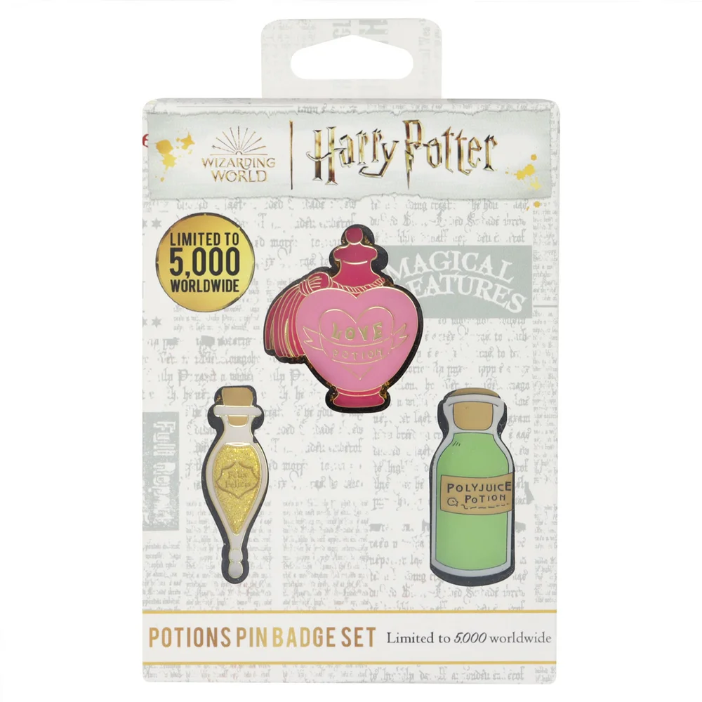 Fanattik Harry Potter Potion Pin Set Afbeelding 1