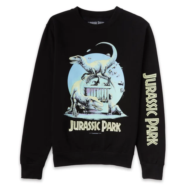 Luke Preece x Jurassic Park An Adventure 65 Million Years In The Making Unisex Sweatshirt - Black
