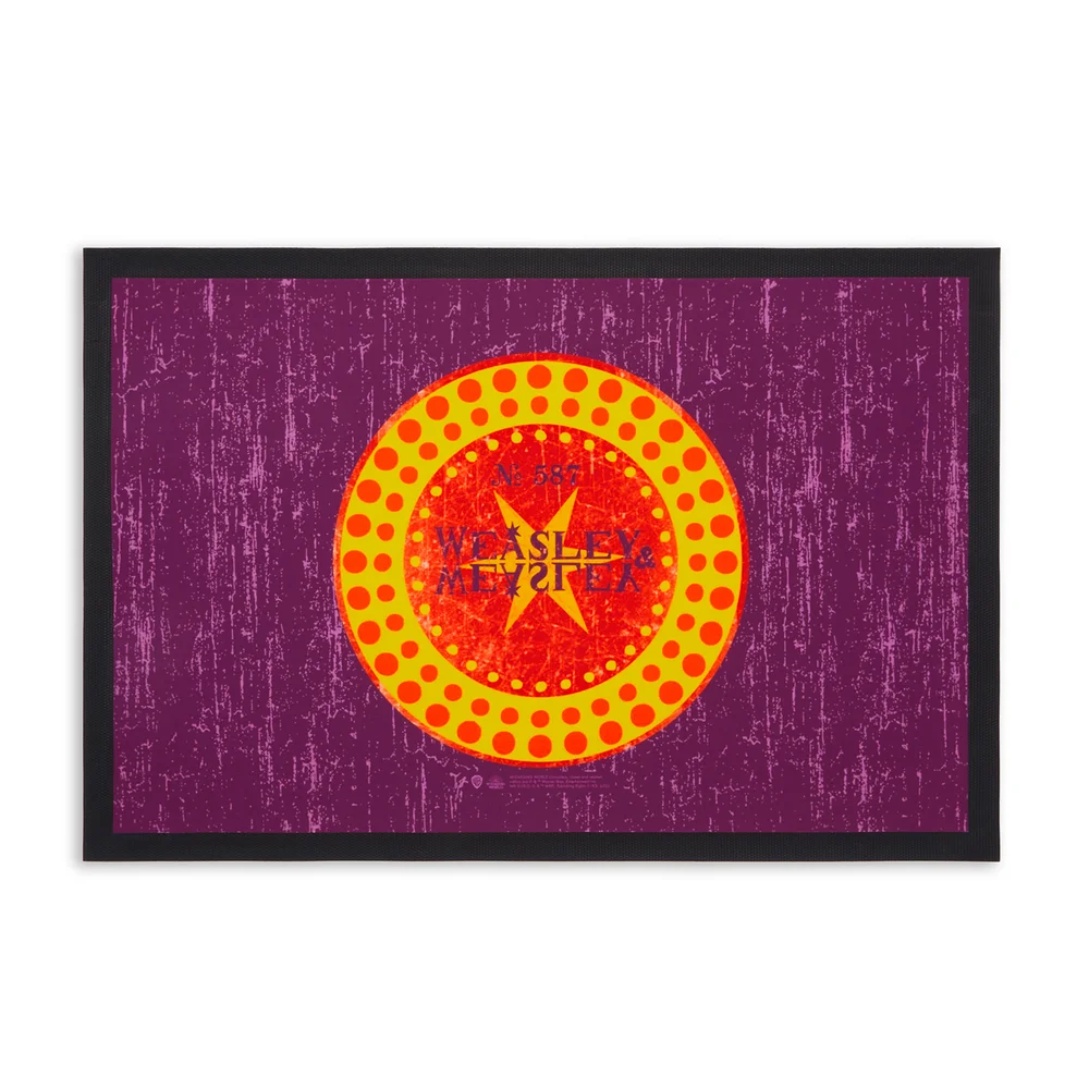 Decorsome x Harry Potter Weasley And Weasley Entrance Mat Afbeelding 1