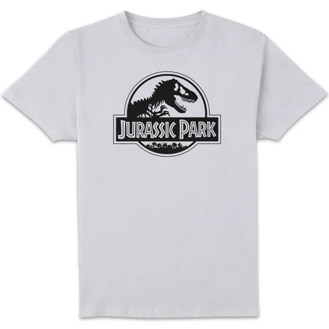 Jurassic Park Logo Men's T-Shirt - White