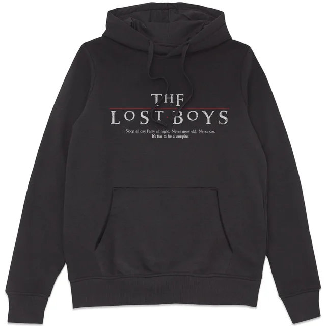The Lost Boys Retro Poster Hoodie - Black