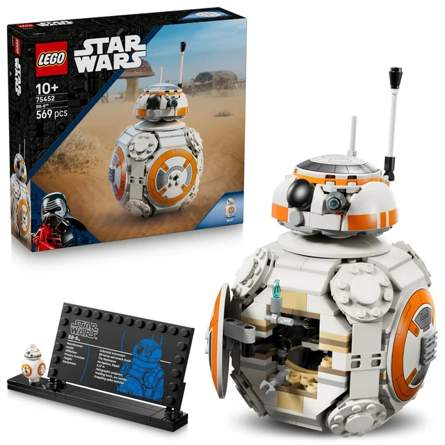 LEGO Star Wars BB-8 Astromech Droid Building Toy 75452