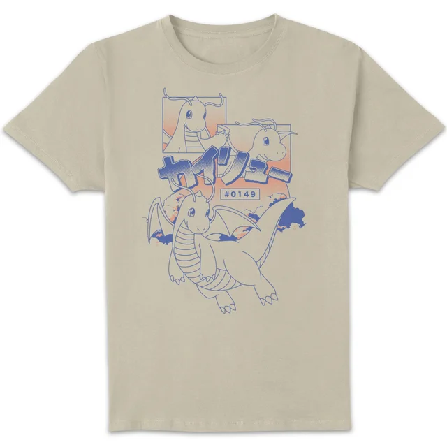 Pokémon Dragonite Flight Unisex T-Shirt - Cream